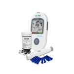 Advance Link Glucose Meter Kit Combo with 100 Test Strips and 100 30G Lancets
