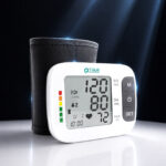 True Integral Digital Wrist Blood Pressure Monitor – Automatic BP Machine with Adjustable Cuff, Voice Broadcast, 2-User Memory, USB Charging & Carrying Case